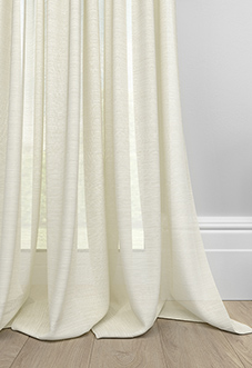 Sahara Voile, Metallic Cream - Made to Measure Curtains